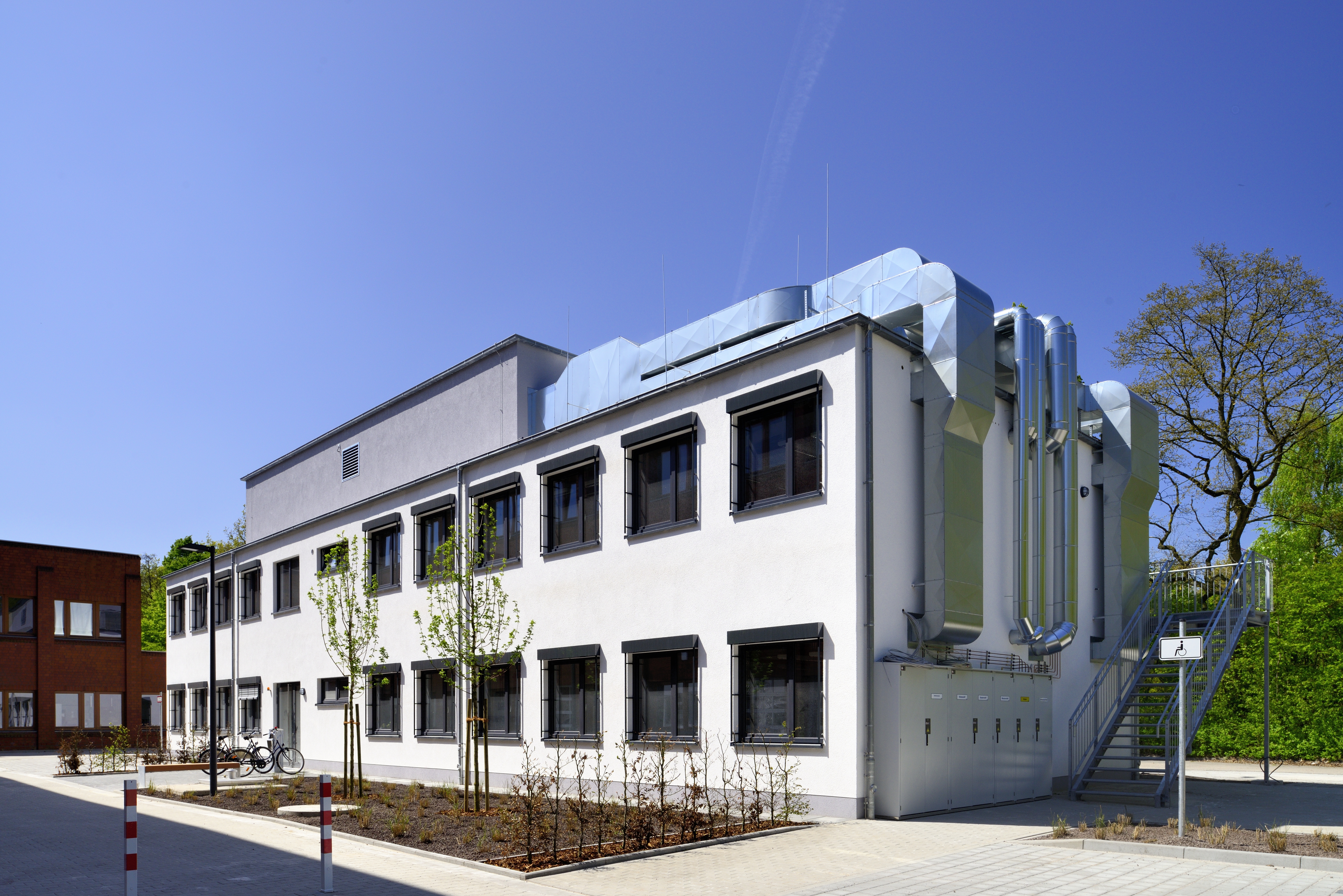 Neubau eines Laborgebäudes in Modulbauweise