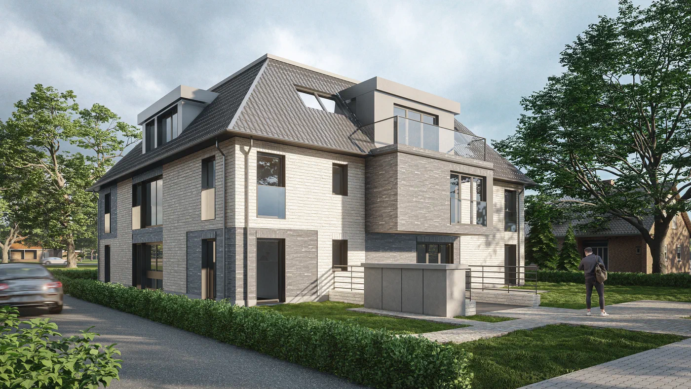 Neubau Mehrfamilienhaus (6 WE + Tiefgarage), Rastede
