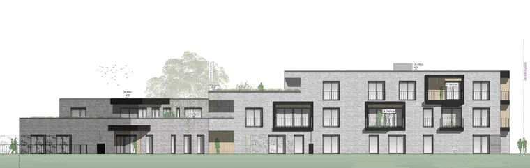 Neubau MFH (10 WE + Gewerbe + Tiefgarage), Oldenburg-Donnerschwee