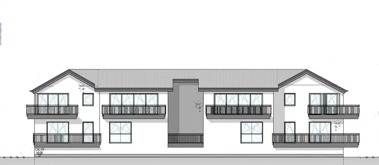 Neubau 3 MFH (22 WE + Tiefgarage), Oldenburg-Nadorst